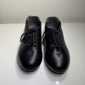 Capezio Tic Tap Toe Tap Shoes in Black (Style 443) Child Size 12.5